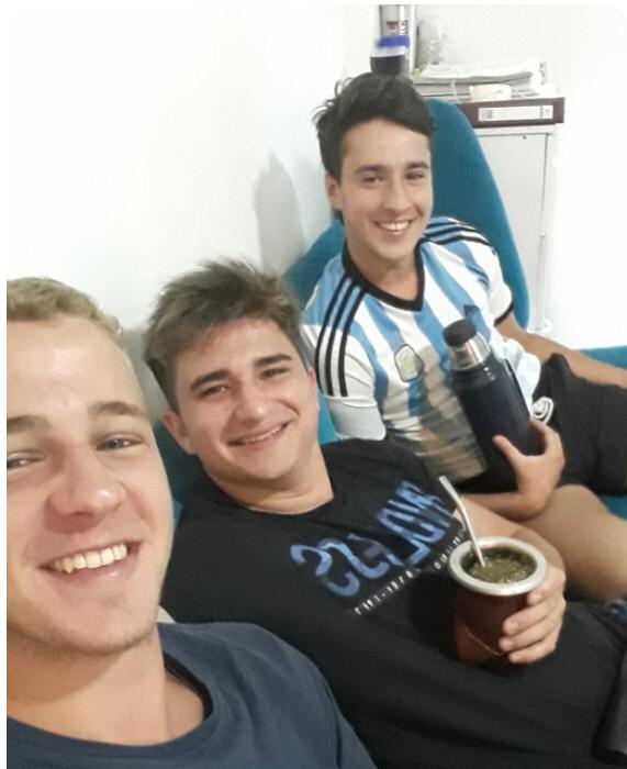 #EsteFinde #tn 
Recreito del estudio a las 7.45, de la mano del gran richard!