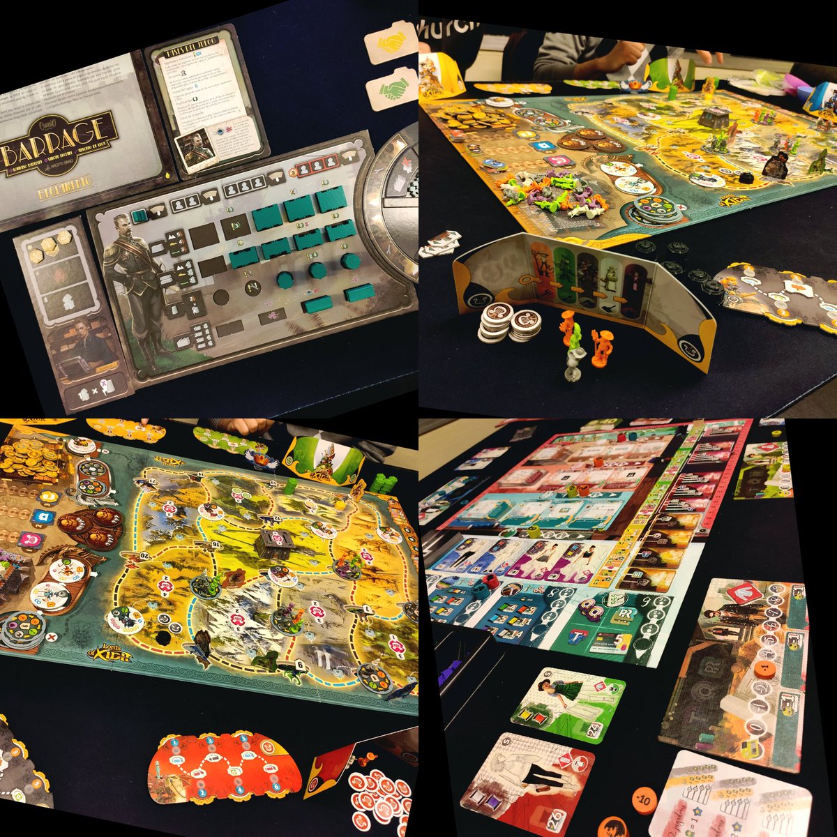 R_Candassonne's tweet photo. Buena sesión ayer en @ClubSemper
#barrage #pretaporter #lordsofxidit #guatemalacafé @MalditoGamesES https://t.co/sElK0Afs99