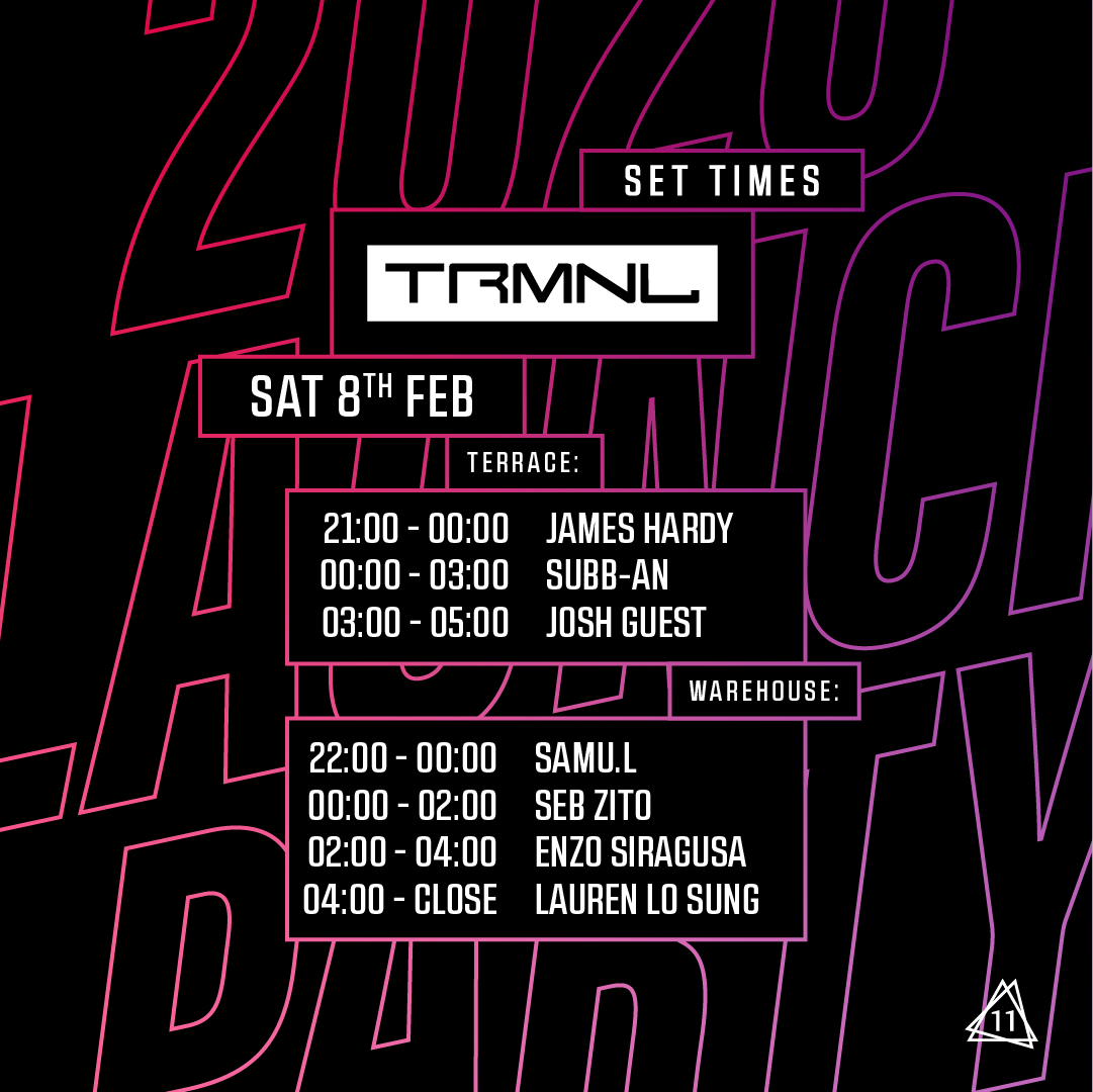 thisisTRMNL's tweet photo. Set times for tonight... see you on the dance floor!
Last entry 00:00

Final chance to grab tickets ⚠️👉 https://t.co/L2I9D7cN7B https://t.co/QcnFXbtsgJ
