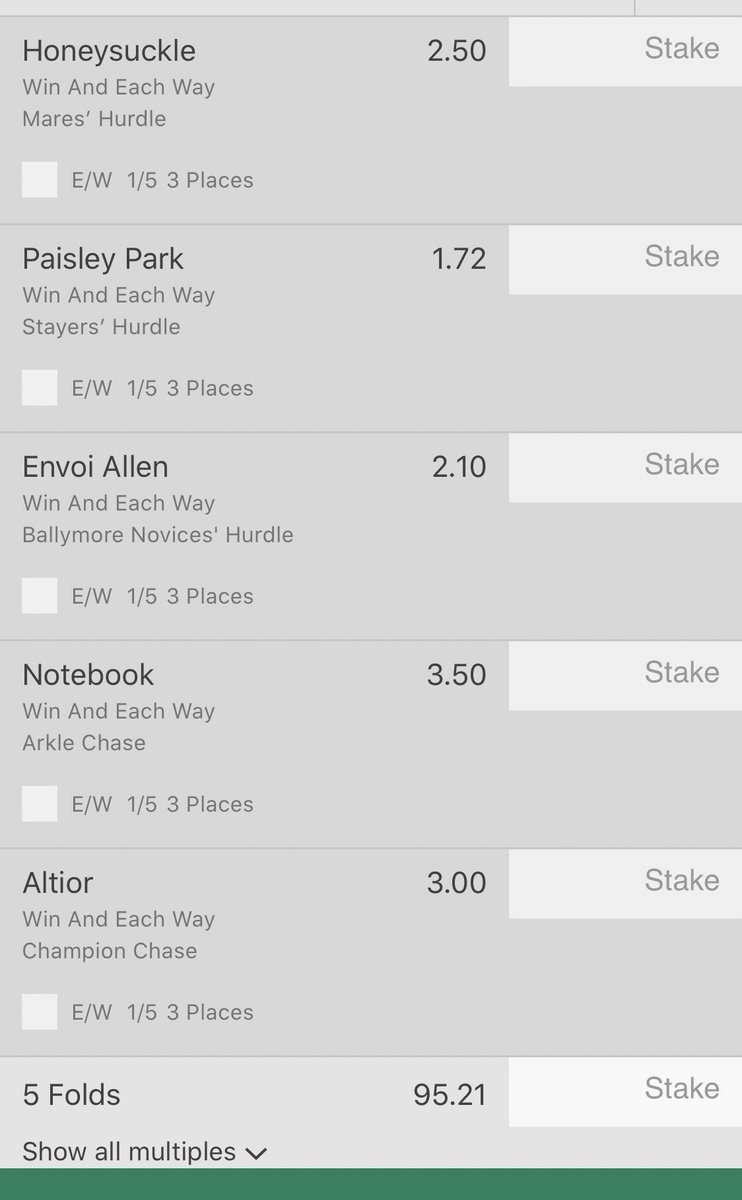 EliteGamble's tweet image. Early bet on #cheltenhamfestival #horseraces

I can’t be the only one who is super excited for #Cheltenham ?

#horseracing #horses #horse #thoroughbred #jockey #horserace #horsesofinstagram #racehorse #equestrian #racehorses #horseraces #horseracingtips #racing #equine #turf #win