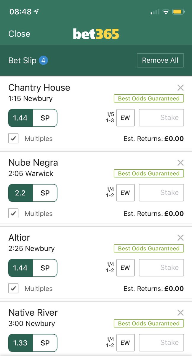 EliteGamble's tweet image. All short priced favourites but I really cannot see past these today. 

Is anyone else super excited so see #altior run today? 

#horseracing #horses #horse #jockey #horserace #horsesofinstagram #racehorse #thoroughbredracing #racehorses #horseraces #horseracingtips #racing #win