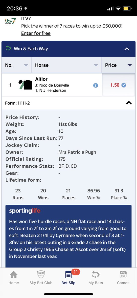 EliteGamble's tweet image. All short priced favourites but I really cannot see past these today. 

Is anyone else super excited so see #altior run today? 

#horseracing #horses #horse #jockey #horserace #horsesofinstagram #racehorse #thoroughbredracing #racehorses #horseraces #horseracingtips #racing #win