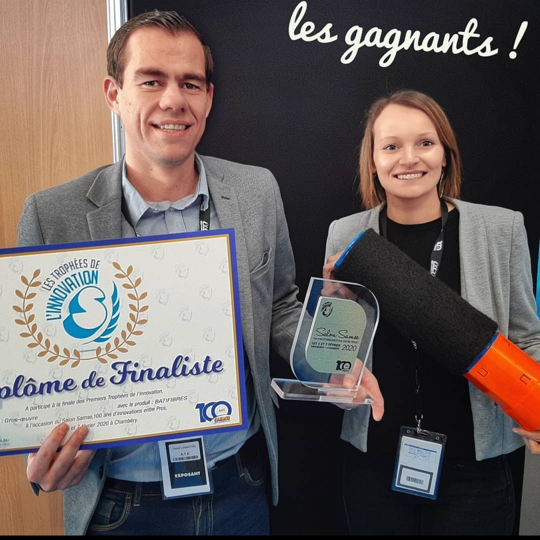 GoSamse's tweet photo. Félicitations a @ATEAgriTube pour la victoire aux trophées de l'innovation au #salonsamse #teamGOGC #batiment #construction #renovation #grosoeuvre #samse https://t.co/3WjVu4ZjW0