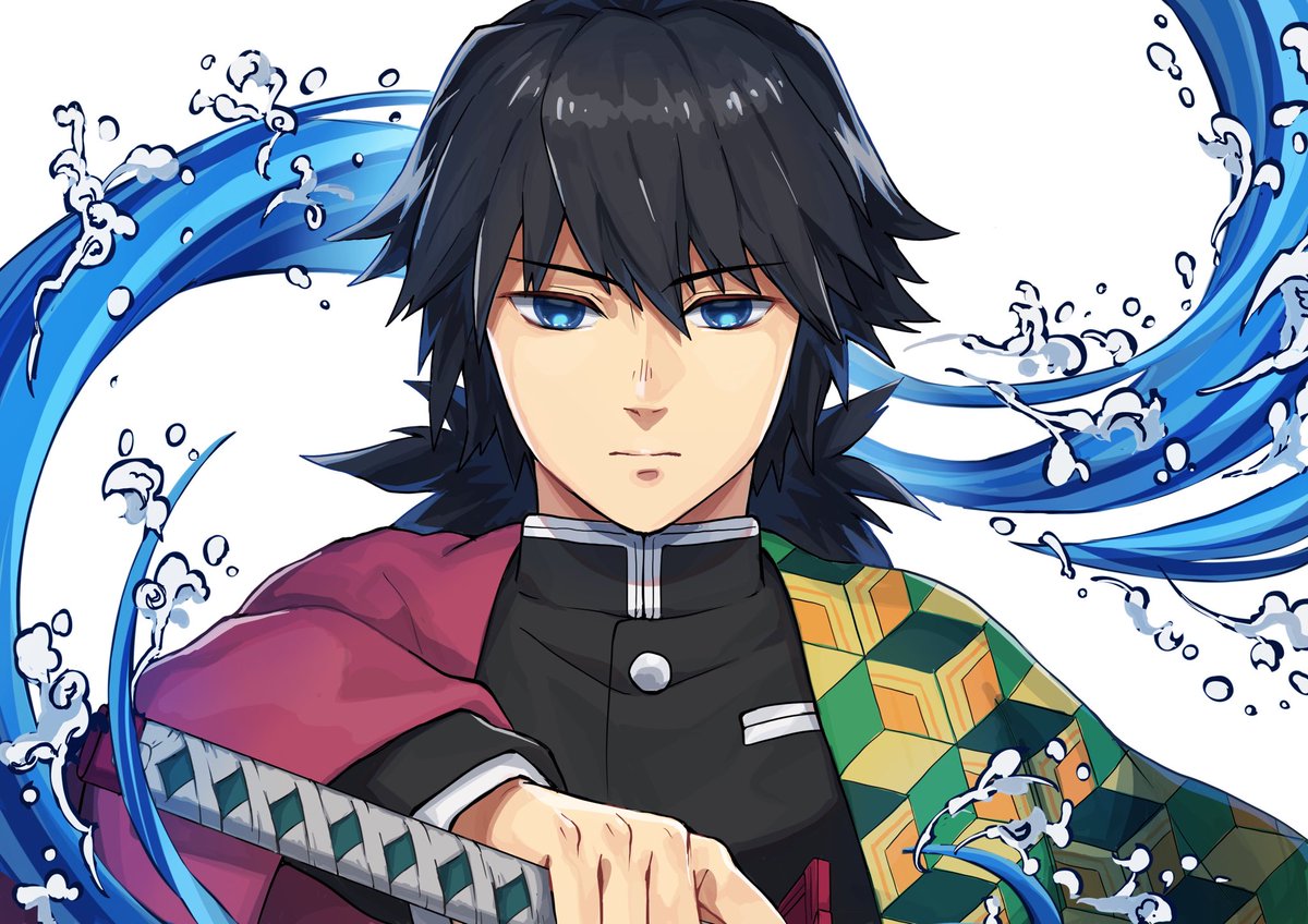 富岡義勇 義勇さん誕生日おめでとう 鬼滅の刃 富岡義勇誕生祭 富岡義勇生誕祭 しんいし智歩 お仕事募集中のイラスト