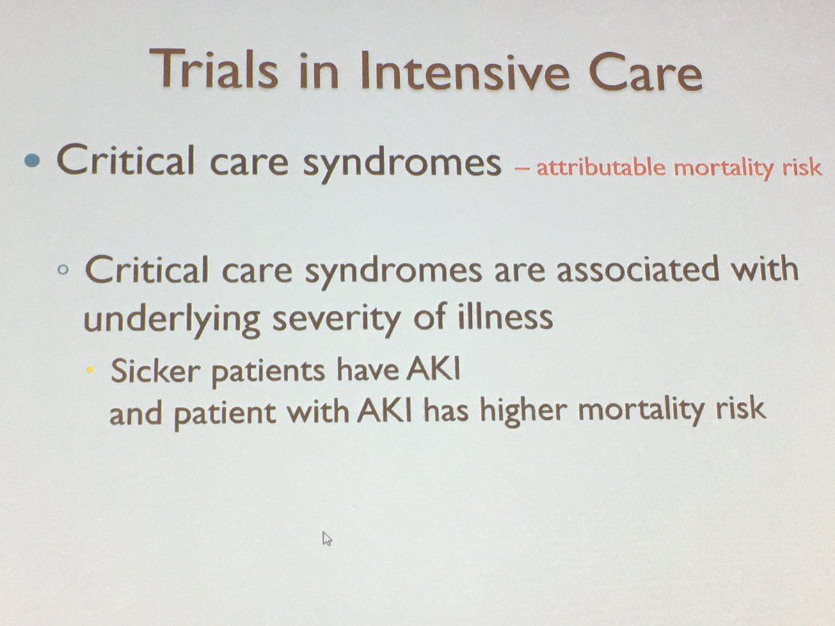 FOAMecmo's tweet photo. @ArmandGirbes @hughgifford @gattinon @BellomoRinaldo @DrMCecconi @avkwong @load_dependent @Gas_Craic @Dr_Cit @iceman_ex Why RCTs in #ICU fail? Forgotten question for: which proportion of mortality risk is attributable to syndrome? if < 20% no demonstrable effect; crit care syndromes associated with underlying severity of illness attributable mortality risk overestimated @ArmandGirbes #ESICMphysio https://t.co/pJhI75nUy0