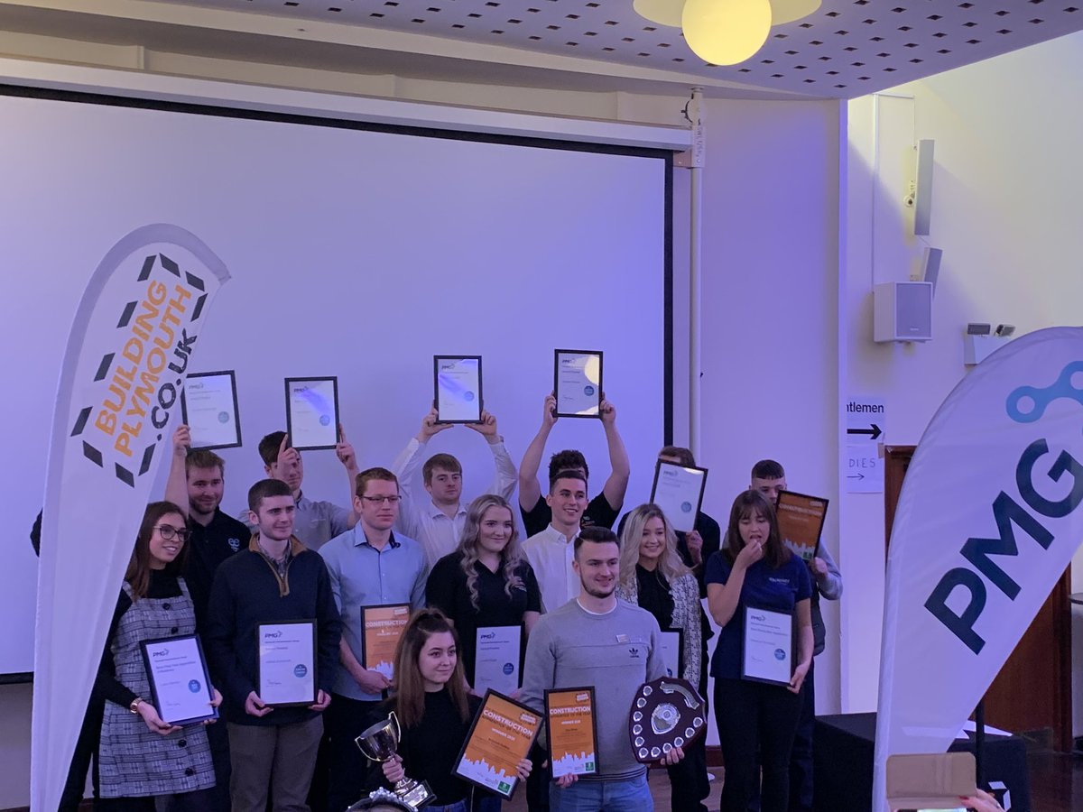MikeJonesCCP's tweet photo. We have award winning apprentices! Well done to all the finalists especially our @cityplym winners Becky, Rebecca and Felix. https://t.co/peX0MwgzWu