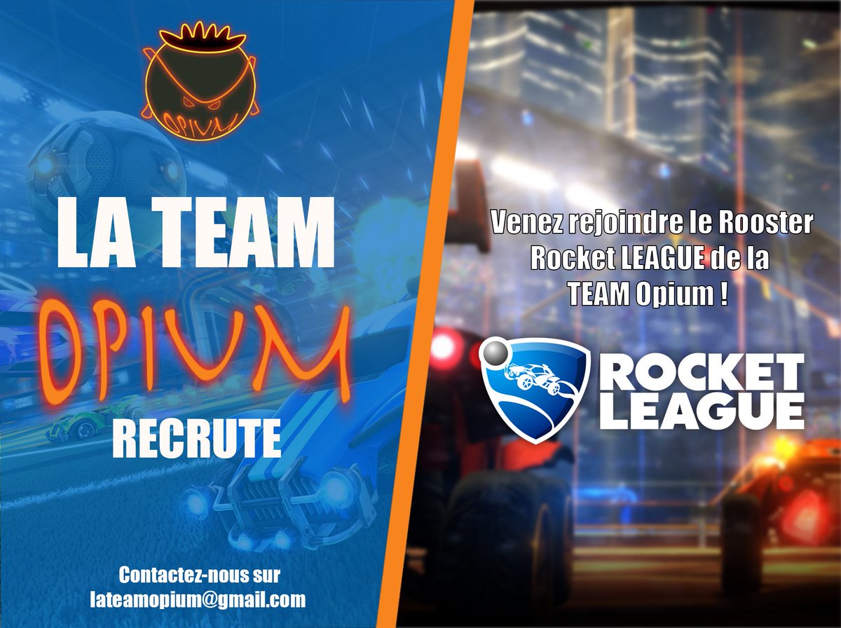 SmapLigue's tweet photo. ( Pc ) ( Rocket League ) 

Nous sommes LF2. 
Nous recherchons deux GC ou mini C3. Le projet étant la Gamer Assembly 2020 ( voir plus pour la suite ). 
Dm ouvert !!! Gros projet. https://t.co/fS5wkPVGtW