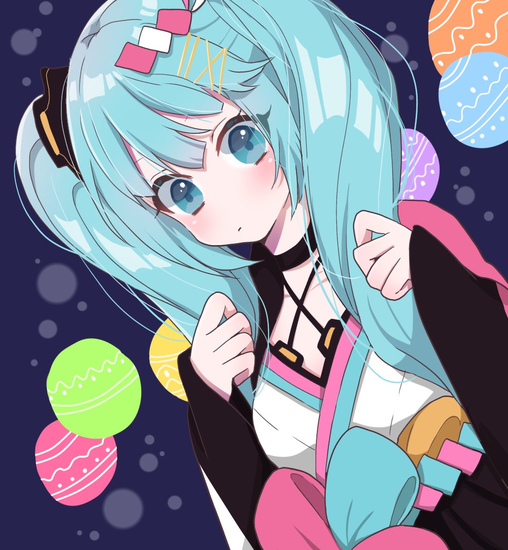 初音ミク 「マジミラ2020ちゃん……!!
またちゃんとした絵は描きたい…! 」|あおみどりのイラスト