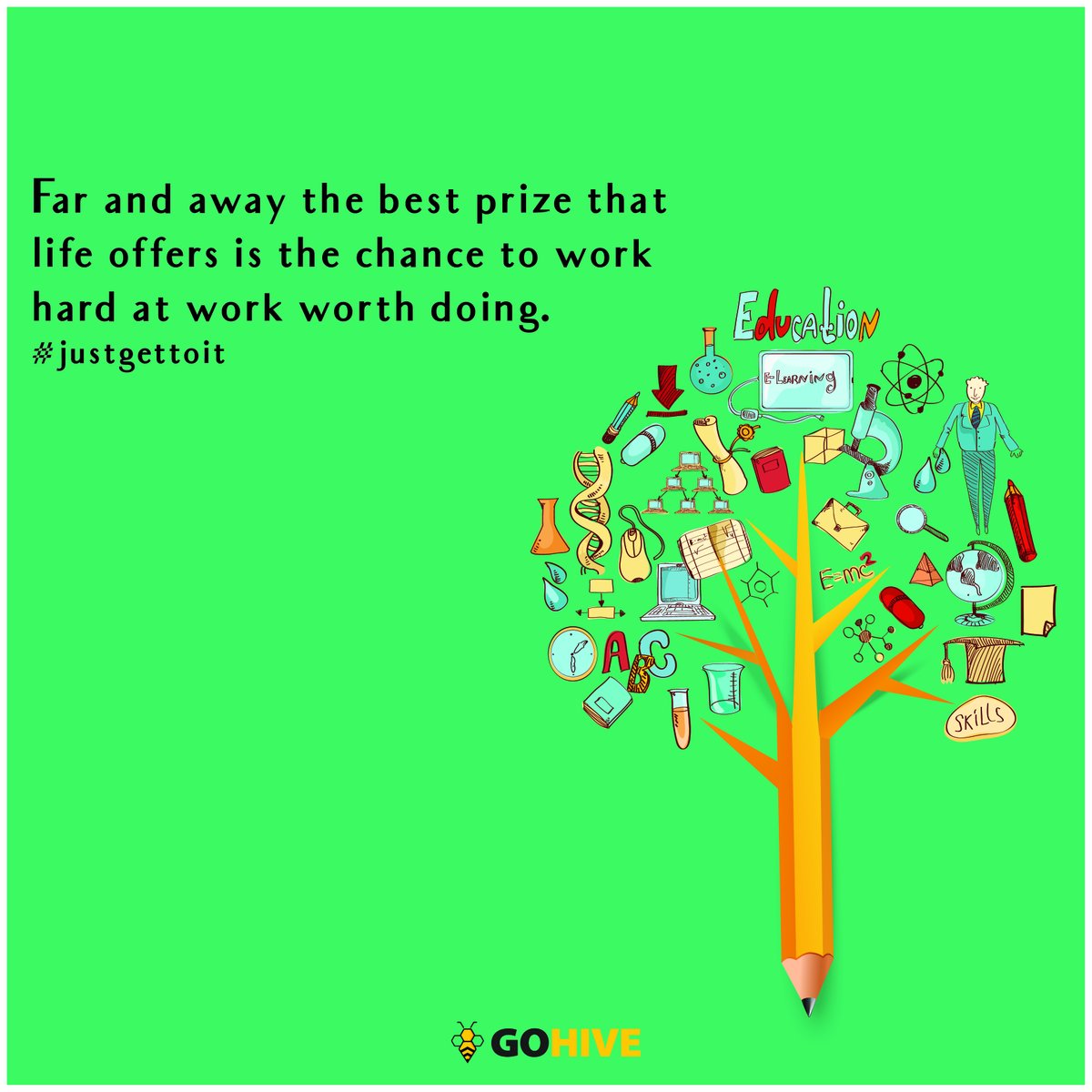 gohiveindia's tweet photo. This #NationalProductivityWeek, take a moment to say thank you for all the wondrous things you still have to do, ahead of you #JustGetToIt

#BeyondSpaces #Coworking #success #inspiration #productivityhacks #timemanagement #goals #startup #focus #CoworkingGurgaon #SaturdayThoughts https://t.co/deUtDULrn8
