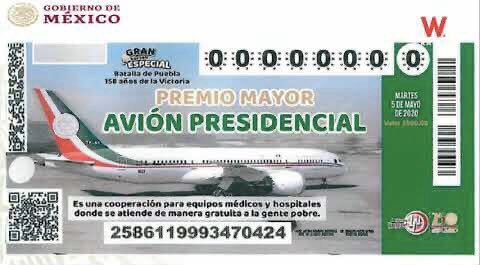 MujeresMex's tweet photo. @GlodeJo07 @lopezobrador_ Ya me confundí porque si el boleto de la lotería dice que el premio es un avión debería serlo 😂... más bien es como una donación tipo impuesto voluntario aunque sea contradictorio....una más de las ocurrencias de AMLO...
No entiendo que alguien me explique... #QuePDo 🙄 https://t.co/7w7AN7iX4x