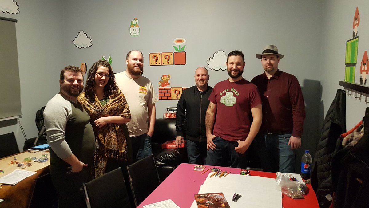 RpgThon's tweet photo. Hope everybody had as much fun as i did!

Thank you all for coming out.

A special thanks to Shawn from @mercsofmischief for doing an amazing job running the second table.

And a big thank you to @gamersdenyeg for letting us use their shop! https://t.co/zTZlS86ggF