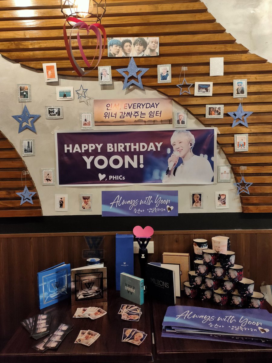 inseobicol's tweet photo. All set 😍😍😍 dirigdi na po kamo!
~Always with Yoon~
🌹A Post Birthday Cupsleeve Event for our dearest maknae leader YOON @official_yoon_
☑️Feb 8, 2020 (1PM-9PM)
📍Black Scoop Café Legazpi
#AlwaysWithYoon #YOON #WINNER #KangSeungyoon #AlwaysKSY_PH @AlwaysKSY_PH #inseobicol https://t.co/S8GJyNkqop