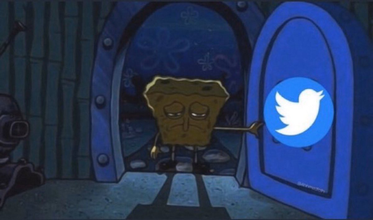 Reactions Spongebob Naked Opening Twitter Door Exhausted