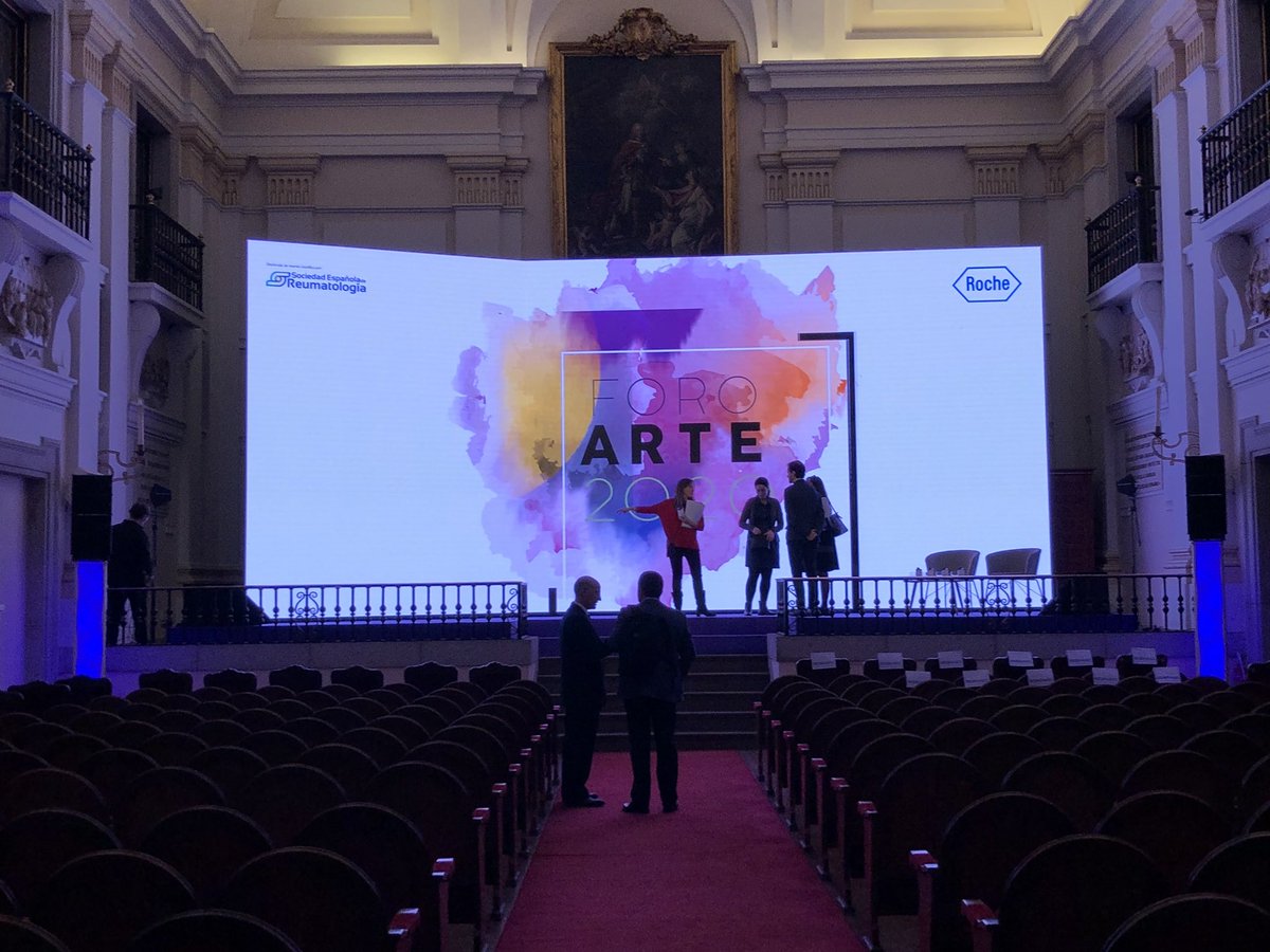 XevialdeMed's tweet photo. Hoy hablaremos dl papel d la #microbiota en #Reumatología en el #ForoArte organizado x la @SEReumatologia y @RochePharmaSA en un marco magnífico como es la @RealAcademiaTO d #Madrid https://t.co/EMHWwuU9AV