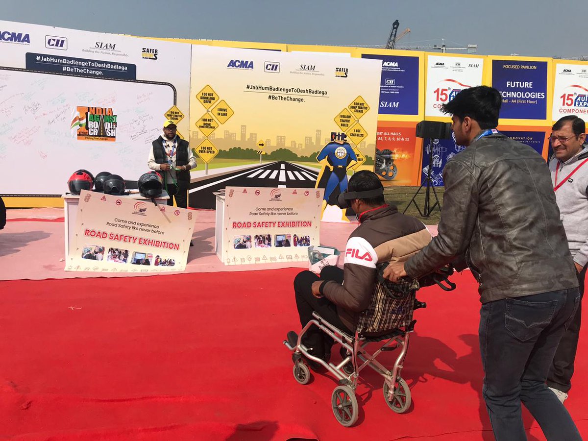 Hella_India's tweet photo. We've kicked off Day-3 of @AutoExpo_India and we've got a lot of fun activities lined up for the day! Come join us at Pragati Maidan as we take a peek into the future of India's automotive industry.
#HellaIndia #IndiaAgainstRoadCrash
#AEC2020
#AutoExpo2020Components
#AutoExpo2020 https://t.co/xuvwNC02vu