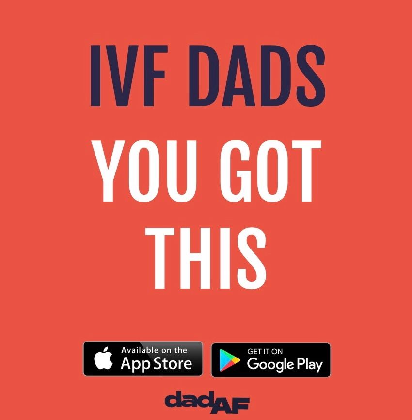 IVF Dads, You Got This - take a look at the Dad AF app and leave a comment 🙌
•
•
•
#dad #dadaf #dadlife #ivf #ivfdad #dadcommunity #dadyougotthis #wearedadaf #children #toddler #baby #parent #dadblogger #download #menshealth #strongdad #DaddyGang #dads #dadnetwork #ivfdads