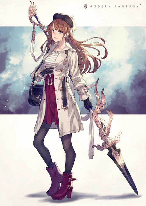 【モダンファンタジー+】まとめ2
現代に少しだけファンタジーをプラスするというコンセプトのイラストです。
#ModernFantasyPlus 