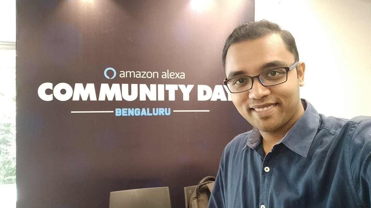 4pradeep's tweet photo. At world's first Alexa Community Day here in Bangalore. Very interesting voice use cases from What3words and American Red Cross. Excited for more sessions.
@AlexaCMBLR #AlexaCMBLR #Alexa #VoiceDesign #What3words https://t.co/a5A3wEQ2Hl