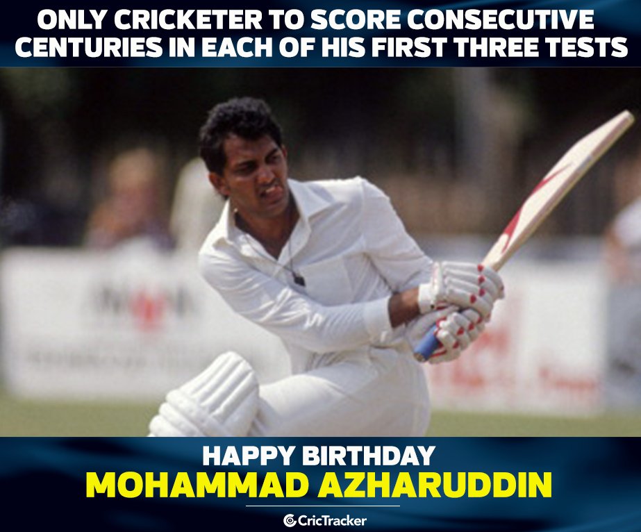 Wishing former Indian captain Mohammad Azharuddin a very happy birthday. 