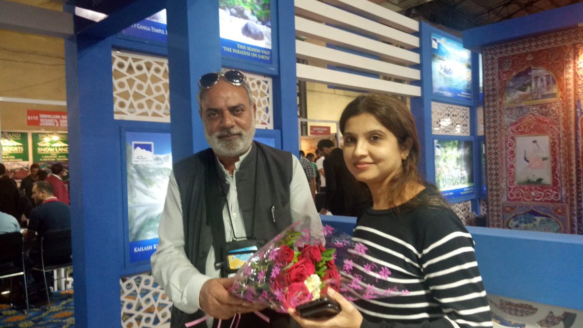 thehellomumbai's tweet photo. Mumbai TV Journalist Preeti Sompura Visits OTM exhibition Interacts with J&amp;K Tourism official and Tour Operators     

https://t.co/T7DCFYNqTL

@Sompura_preeti @OTMIndia @JandKTourism 
#OTM #OTMIndia #OTMExhibition #JammuAndKashmir #JammuAndKashmirTourism https://t.co/1H1QyyO35P
