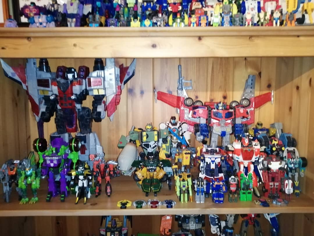 Tfpivman's tweet photo. All the #Transformers figures I have from #UnicronTrilogy #TransformersArmada #TransformersMicronLegends #TransformersEnergon #TransformersSuperLink #TransformersCybertron #TransformersGalaxyForce https://t.co/aDSBUM9yAa