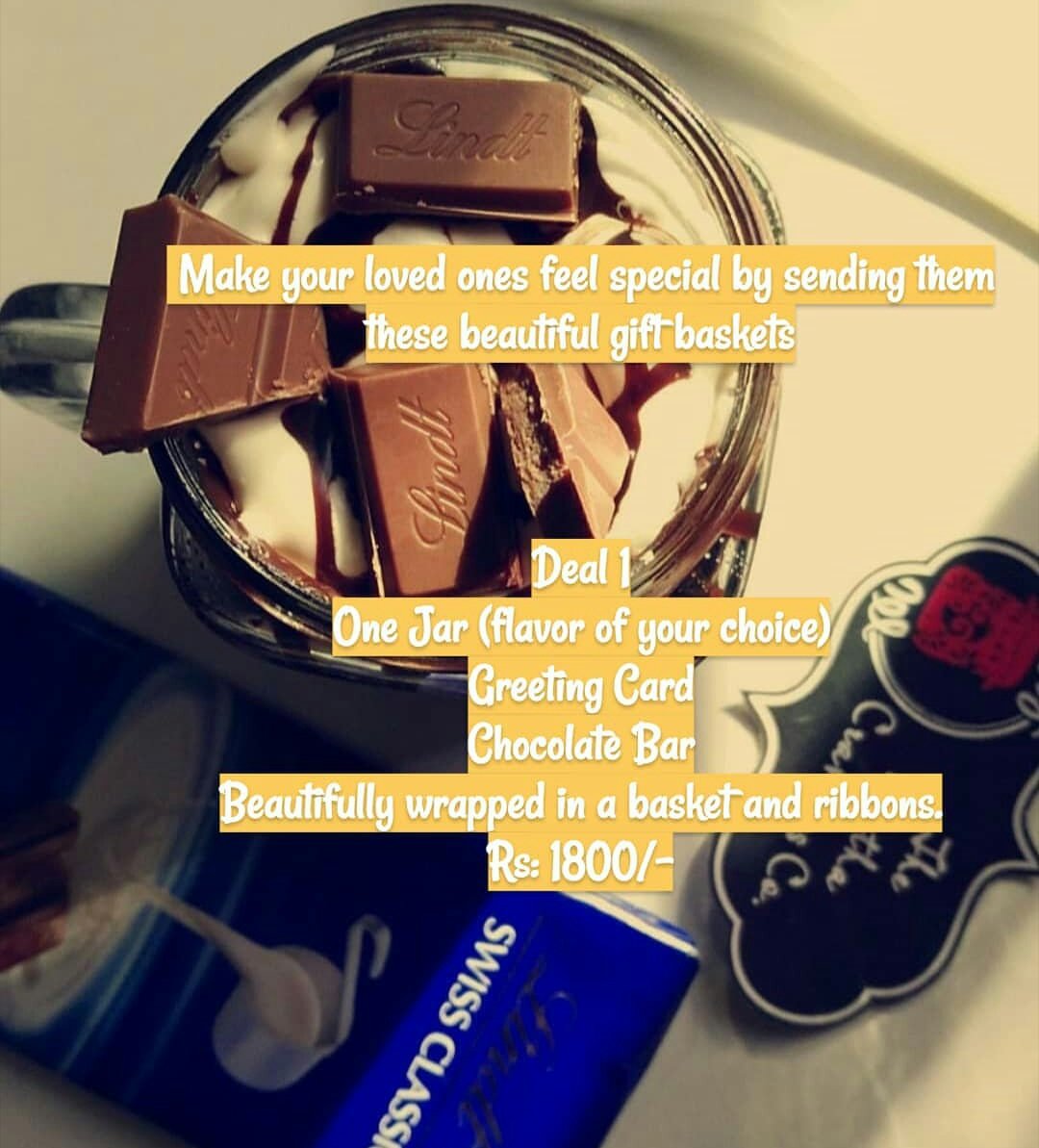 meetha_cravings's tweet photo. Since Valentine's Day is around the corner, here are some amazing deals from The Meetha Cravings Co. Make your loved ones feel special by sending them these beautiful gift baskets. 
Grab yours now.
Message to place your orders. https://t.co/QCRJIh5Ud3