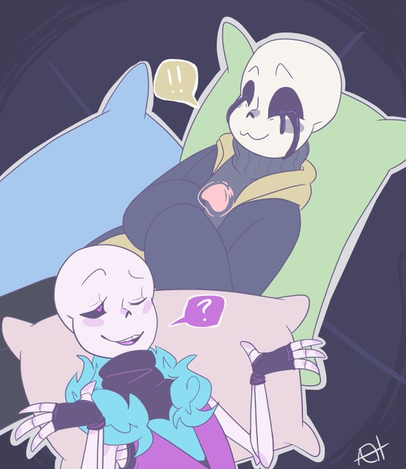 To be young again. The past is longed for. #Dreamtale #DreamSans  #Underverse #Undertale #UndertaleAU