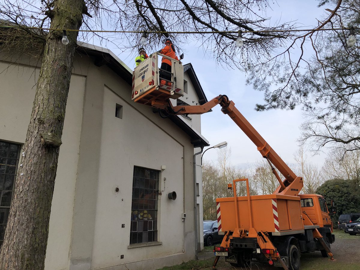 Diesmal übertage.. Baumpflegearbeiten an der #Malapertus #Wetzlar #Grube