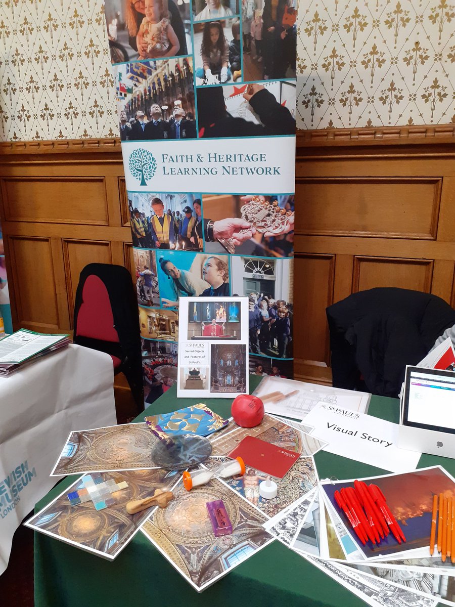 Lovely to see our friends from the <a href="/stpaulsedu/">St Paul's Edu</a> Learning Team here at the <a href="/ATCRE_EW/">ATCRE</a> teachers conference #ATCRE2020 <a href="/FaithHeritageL1/">Faith&HeritageLearningNetwork</a>