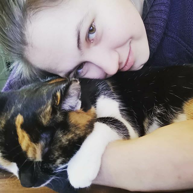 Boe decided it was cuddle evening while I was finishing up some YouTube watching. https://t.co/RgDY1iqn5a