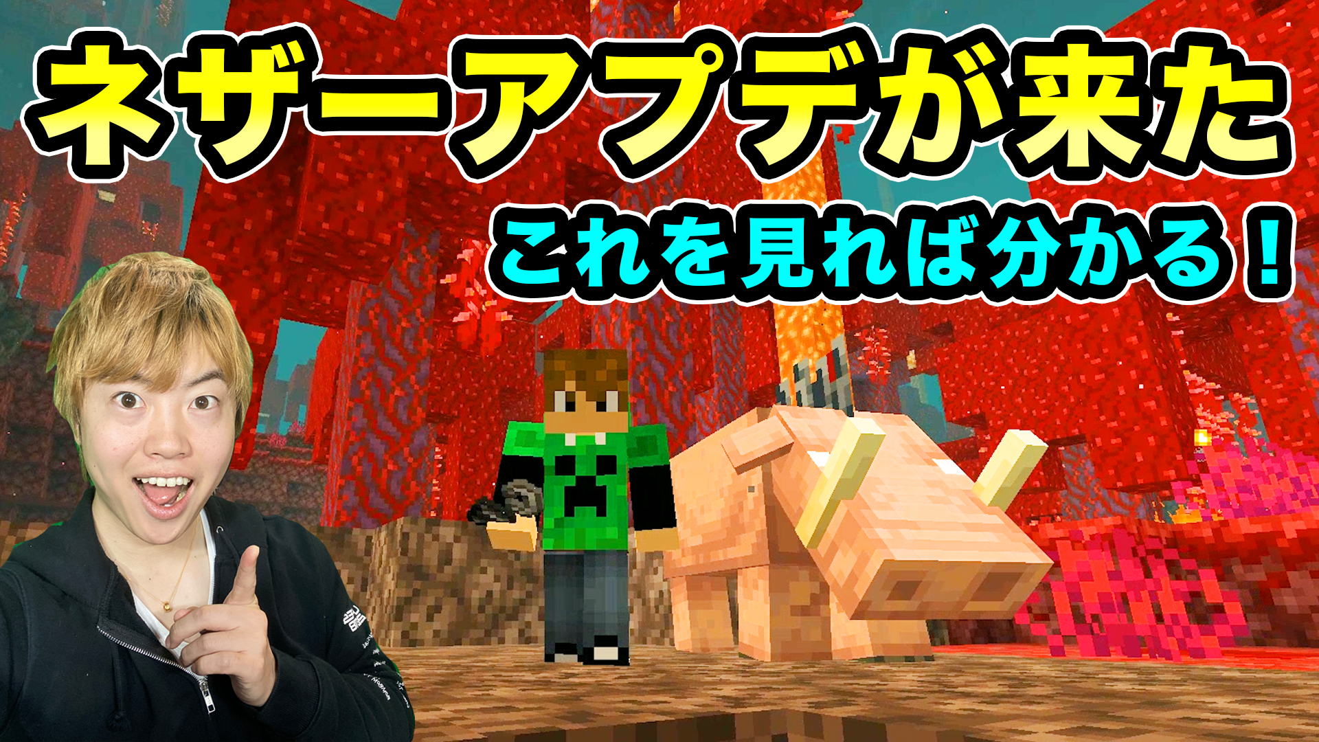 Masuotv マスオ En Twitter ネザーアップデートがキター 何が追加されたのか全部見ていくぞ マスオのマインクラフト T Co Rnbmwhxld3