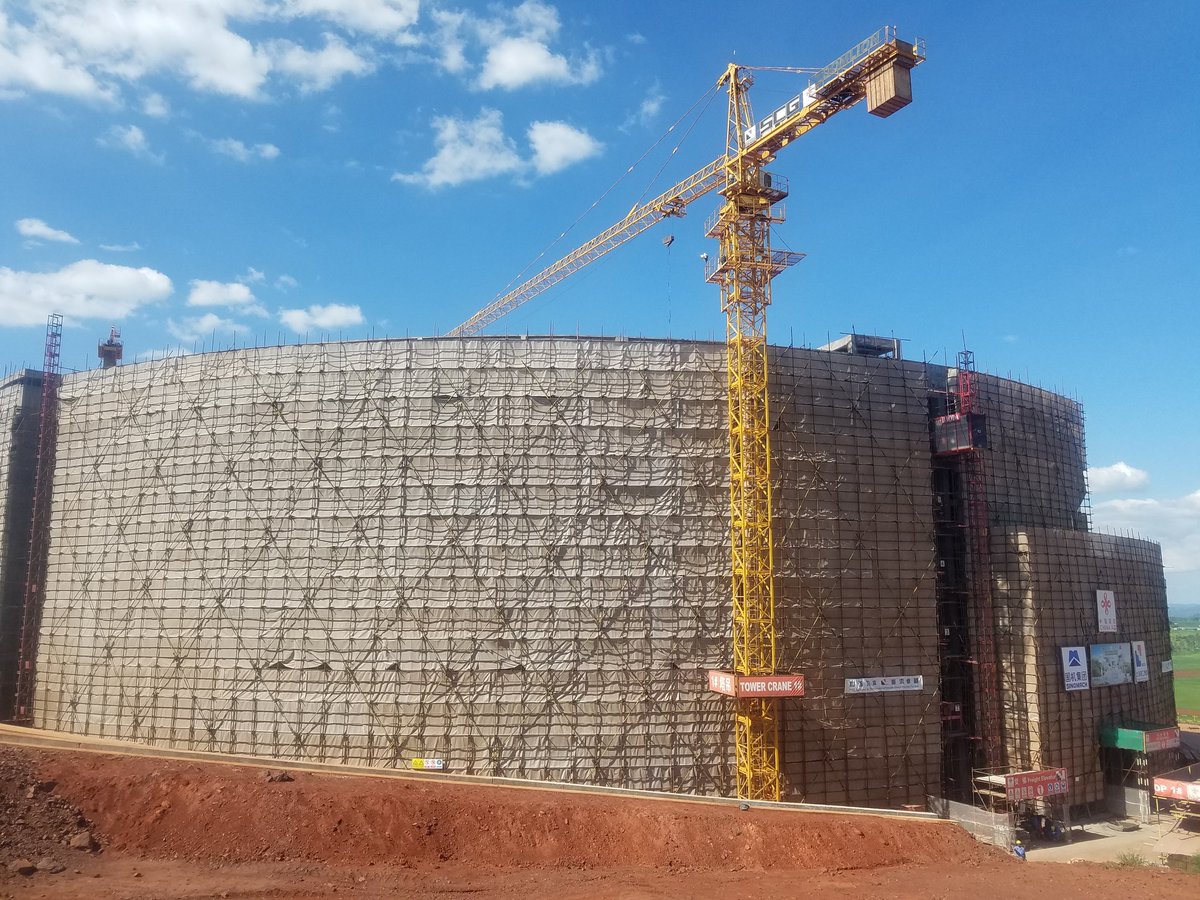 6. New Parliament BuildingAnother US$100 million project funded by the Chinese govt.This is a grant given to Zimbabwe by China.The project is WAY AHEAD of schedule.Hundreds of people employed directly & indirectly.Another US$100 million FACT!!!