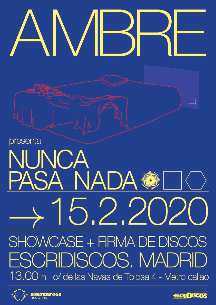 somosAmbre's tweet photo. Vente el próximo Sábado y nos tomamos un Vermut, mientras hacemos un pequeño showcase y estrenamos nuestro LP en #Escridiscos ! https://t.co/h4Xe90DnSk