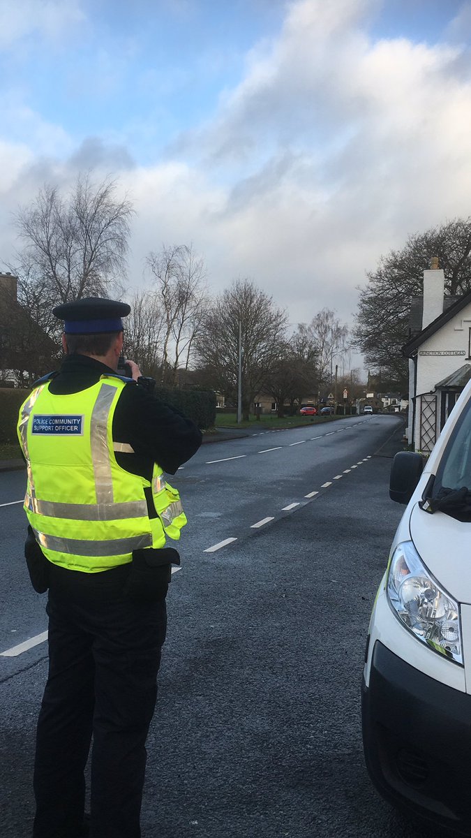 SouthLakesPol's tweet photo. Speed checks around Kendal today.. where will we be next? #keeptothelimit https://t.co/6JtOrSO13Q