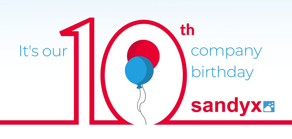 Sandyx_UK's tweet photo. It's our 10th birthday today! 🎉🎈
Thank you to everyone who has helped us get to where we are today - we're excited to share another decade with you!
#10years #birthday #Sandyx https://t.co/k6Ufx5h6k0
