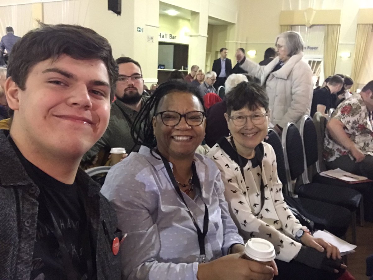 Our three delegates have arrived at the North West Regional Conference, ready for a day of important debate on what our party can do to combat austerity and rebuild the North West