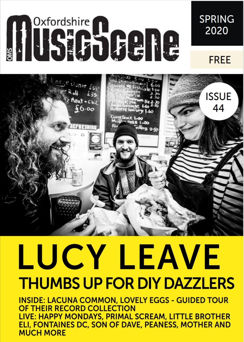 New OMS magazine OMS44 online right now here bit.ly/2Swb49c  - inside, find you will @lucyleaveband @Gloveboxlive @muzoakademy @Audiograft_Fest @lacuna_common @O2AcademyOxford @BBCIntroOxford @ritual_union @MotherOX4 @OCMEVENTS @TheBullingdon and lots and lots in between