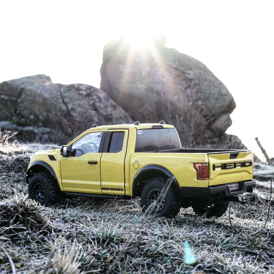 RemoteAddicted's tweet photo. My personal first run after 14 months. It was a joy π Jsscale did a fantastic job painting the truck. ππ
#rctruck #rc4wd #hero #rc4wdhero #rc4wddesertrunner #desertrunner #rctrailtruck #ssd #ssdwheels #ford #raptor #fordraptor #jsscale #f150 #fordf150 #rclove https://t.co/c4eHkZ4bm0