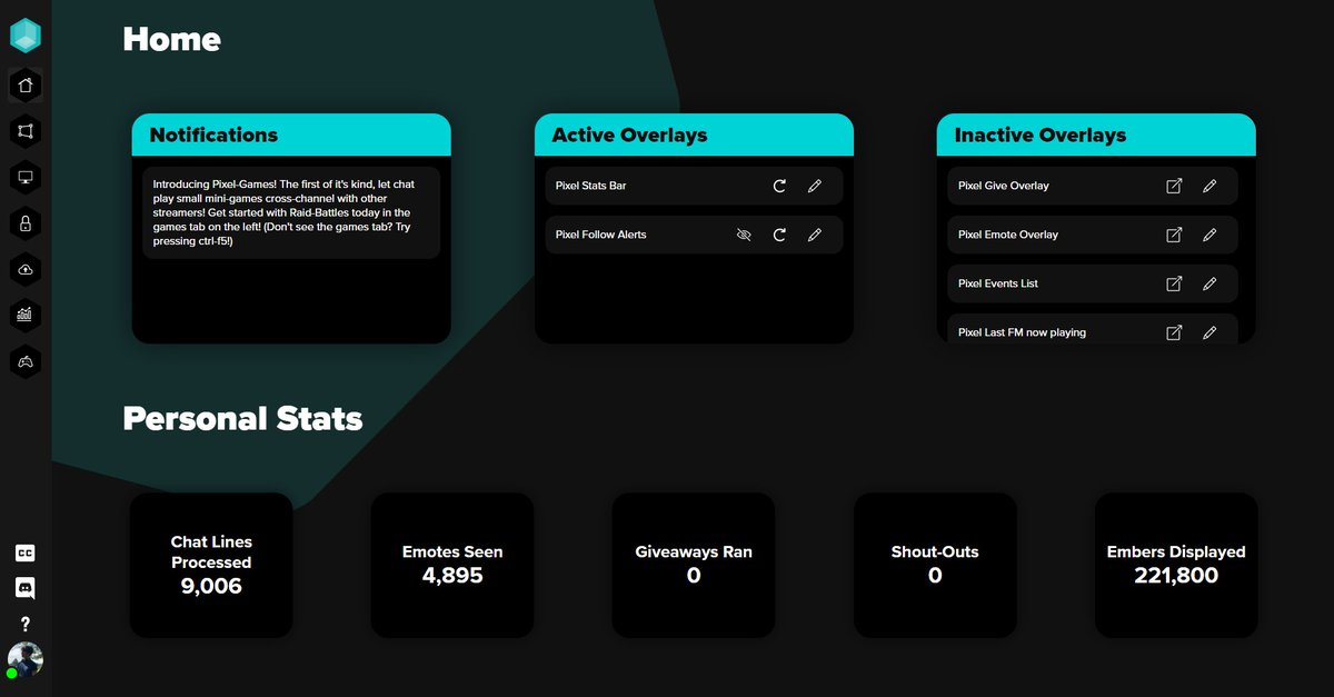 ACPixel's tweet image. You know how I said "Over the next few weeks"? Yeah, I lied, I got carried away. Welcome to the New Pixel Chat experience! A cleaner, simpler, and overall better look. I hope you enjoy it as much as I do!