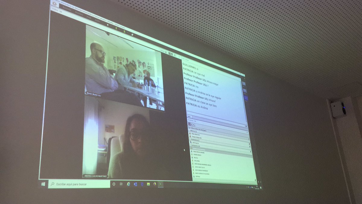 MasterAF_USJ's tweet photo. Hoy en @_usj_ analizando entrevistas de nuestros alumnos @MasterAF_USJ de #CMM #PharmaceuticalCarePractice #MedsOpt #MedsExperience desde la perspectiva biopsicosocial con @manuelmachucag @ErnolandoParra @GranadaJm @diegomarro @MarthaMilenaSi2 https://t.co/fBZkifJrRO
