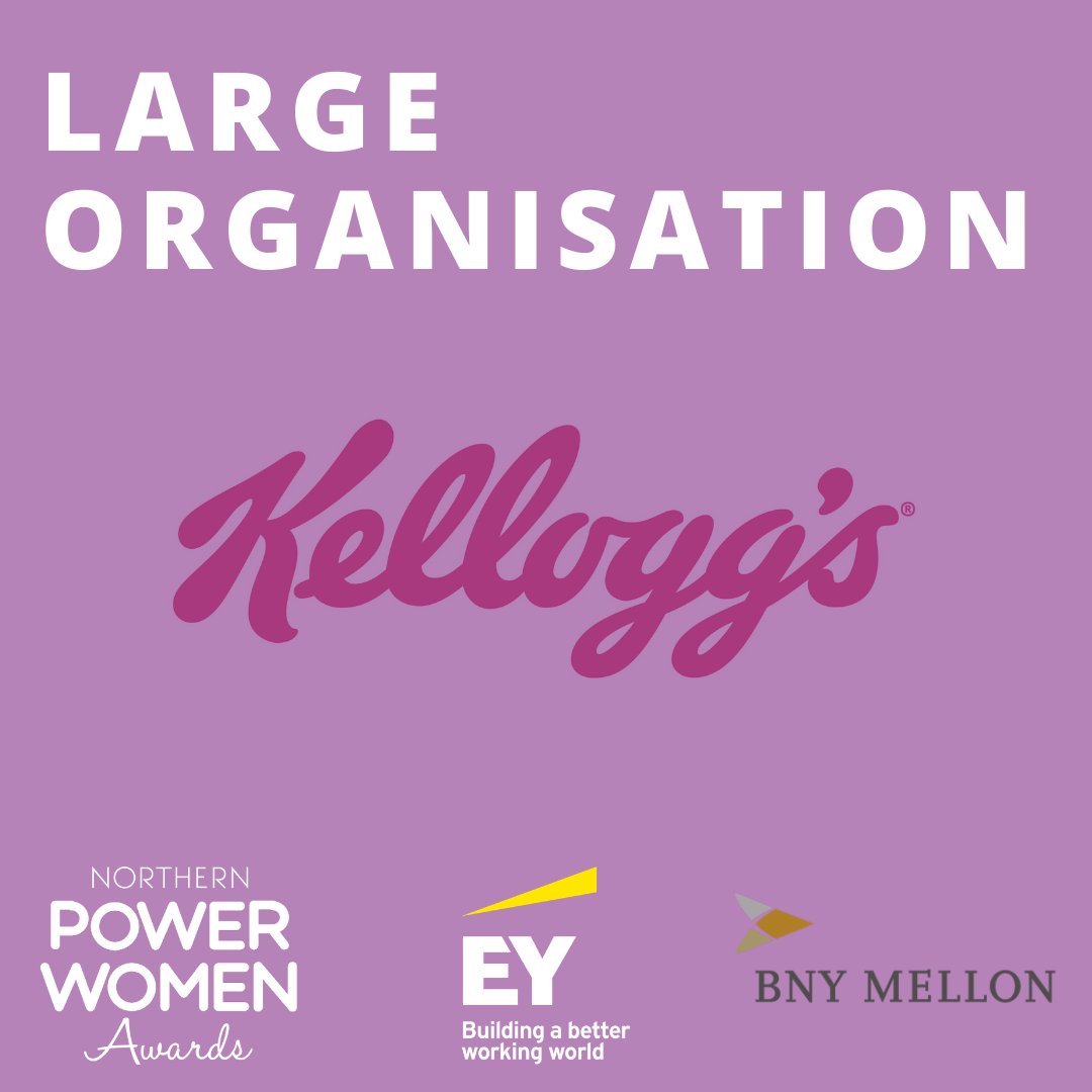 wearepower_net's tweet photo. The countdown to #NPWAwards in partnership with @EY_UKI is well underway! β³ Take some time to meet are shortlisted, including @kelloggsuk and secure your table for the night! π€© https://t.co/IB3hzJdJwg #LargeOrganisation sponsored by @BNYMellon #manchester #impact #business https://t.co/SU3WIpopBY