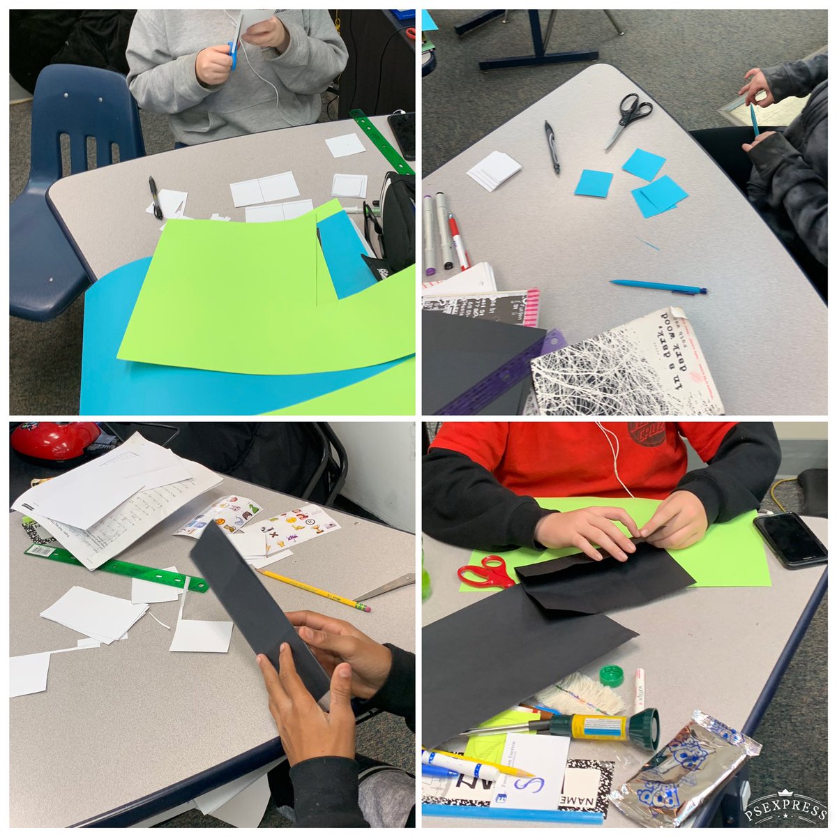Our 12th year making explosion boxes to present our research, for black history month. It is a bit of a task and challenge but the outcome is worth it! <a href="/drsmpierce/">Dr. Stephanie Pierce</a> <a href="/SSDKristin/">Kristin Baranski, Ed.D</a> @MsMoCounselor @EdGigliotti
