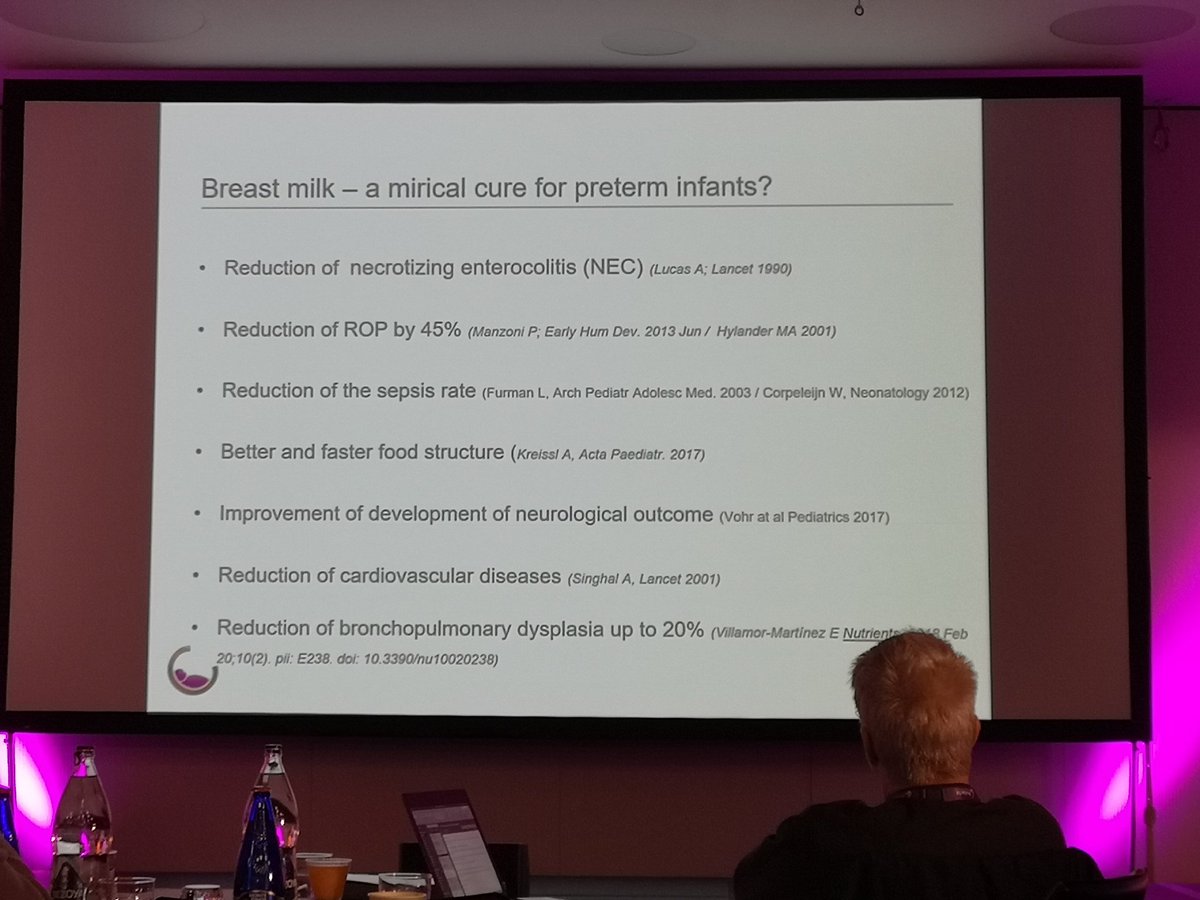 IrishNeonatal's tweet photo. "Breast milk...the miracle cure for #PrematureBabies " Silke Mader @EFCNIwecare #NEC #Sepsis #ICHMSI #Barcelona #HumanMilkScience @prolacta @LoriBow69383298 https://t.co/iwtzLNnJx6