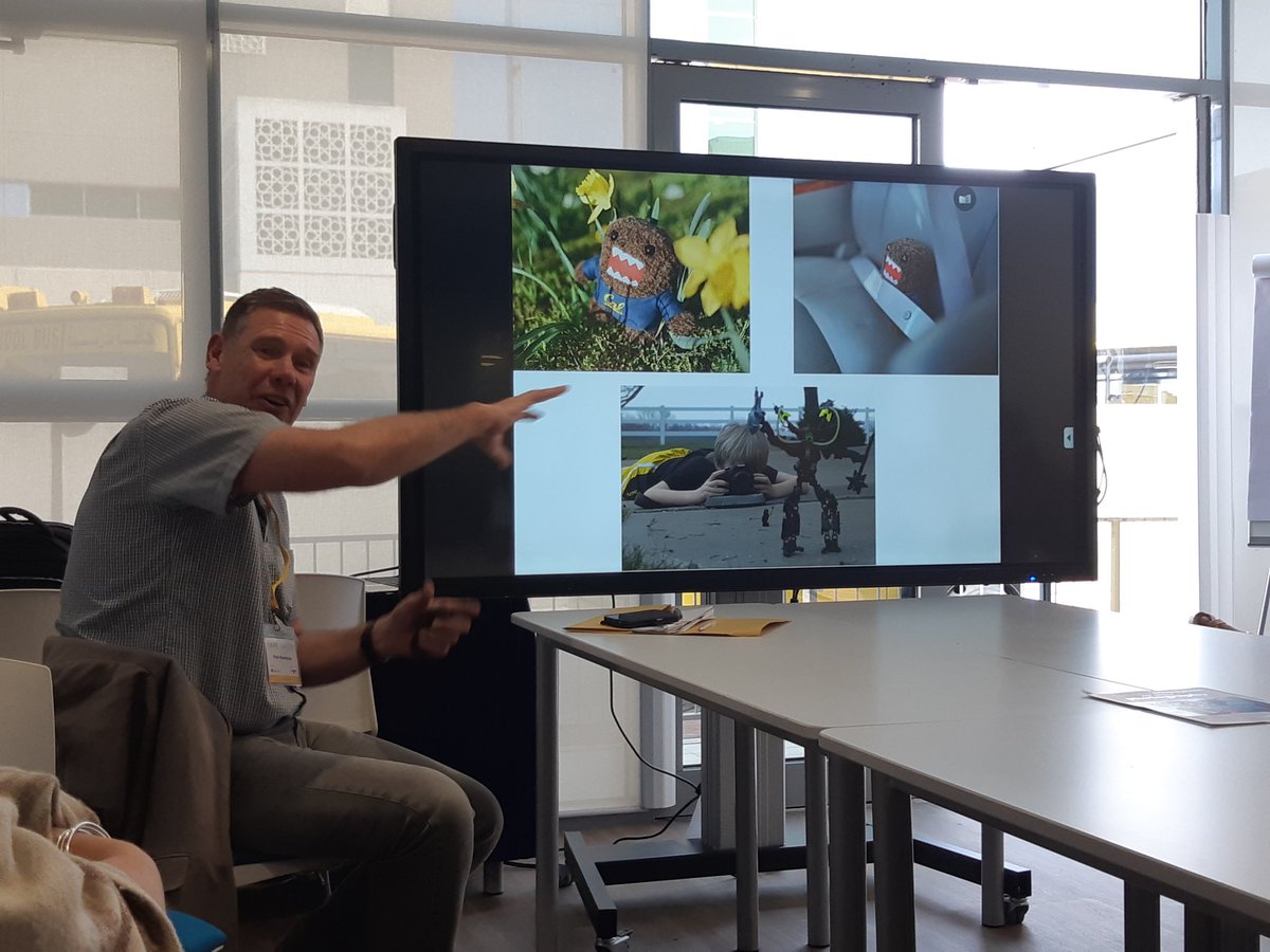 lucy_haverty's tweet photo. So lucky to have been able to hear @ABCDoes talking about the importance of outdoor play and @PeteMoorhouseEY sharing his experience of using digital photography in the EYFS @BSMEorg EYFS conference 2020 in Dubai. #EYFS20 So much to reflect upon over half term. Thank you both! https://t.co/nwYe10vXFW