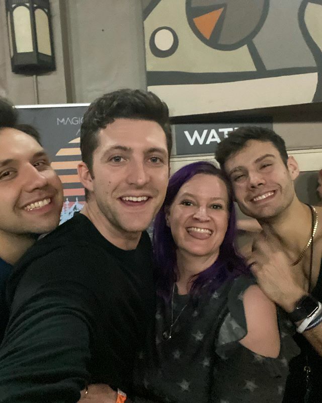 akawaalien's tweet photo. Group hug !!
@publictheband @john_vaughn @mattarado @benlapps
#livemusic #concerts2020 #charlottemusic #AmericanAuthors
#magicgiant
#Publictheband https://t.co/nwzan6Vdfs https://t.co/AfGZSYDd5c