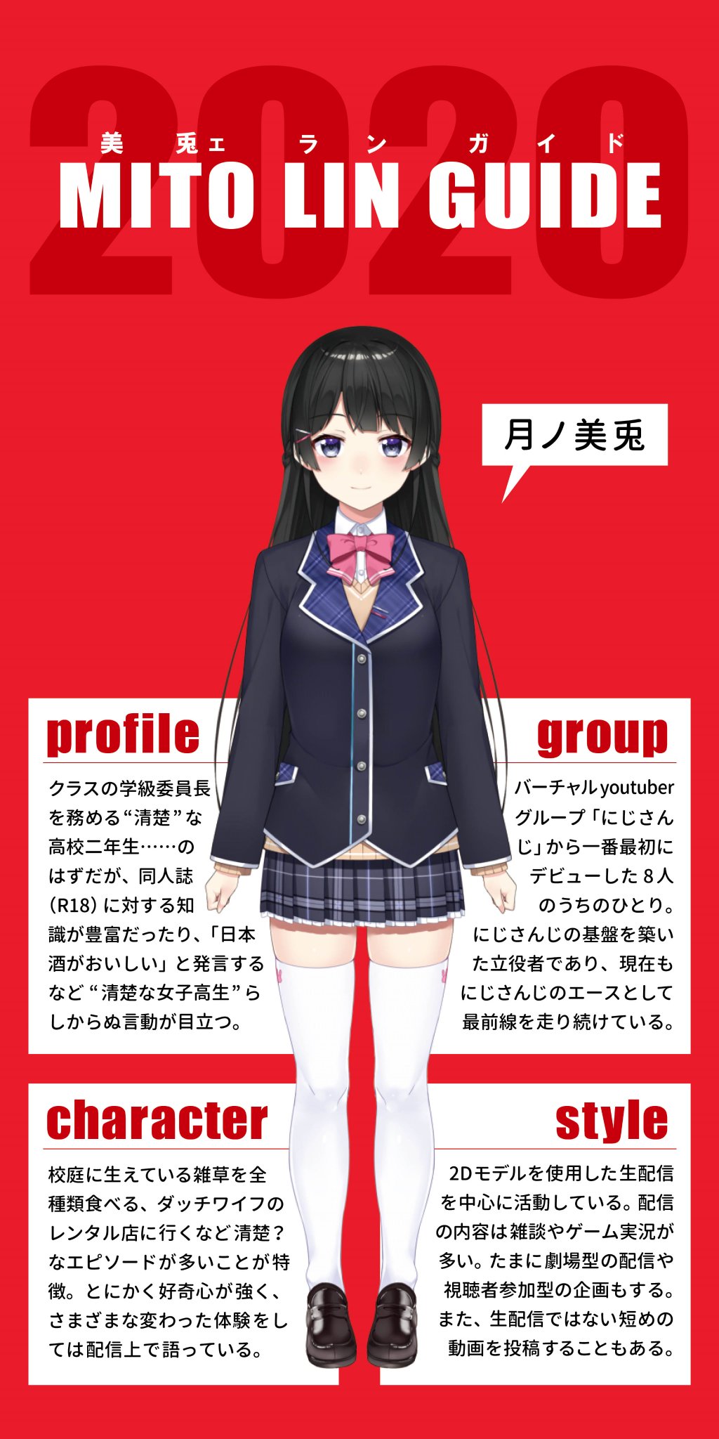 ぽほほ 月ノ美兎さんがデビューしてから二周年 この一年間の彼女の配信のなかで特におすすめ というものを某ガイドブック風にまとめました にじさんじの配信はよく見るけど 月ノ美兎はまだ見てない という方も多いはず これを機会に彼女の配信 ぽほほ 月ノ美兎さんがデビューしてから二周年 この一年間の彼女の配信のなかで特におすすめ というものを某ガイドブック風にまとめました にじさんじの配信はよく見るけど 月ノ美兎はまだ見てない という方も多いはず これを機会に彼女の配信