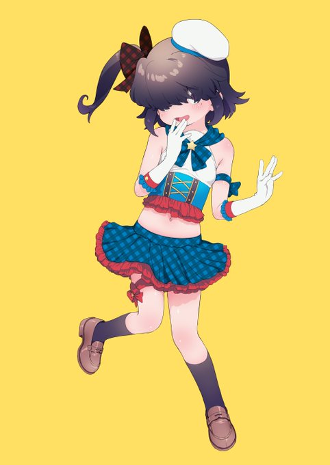 えへへっ…ぺた…💦

い、イラストを、か、描いてくれた…
みずのうち先生( @ Vnnakata69 )
ありがとうございますっ…!💦 