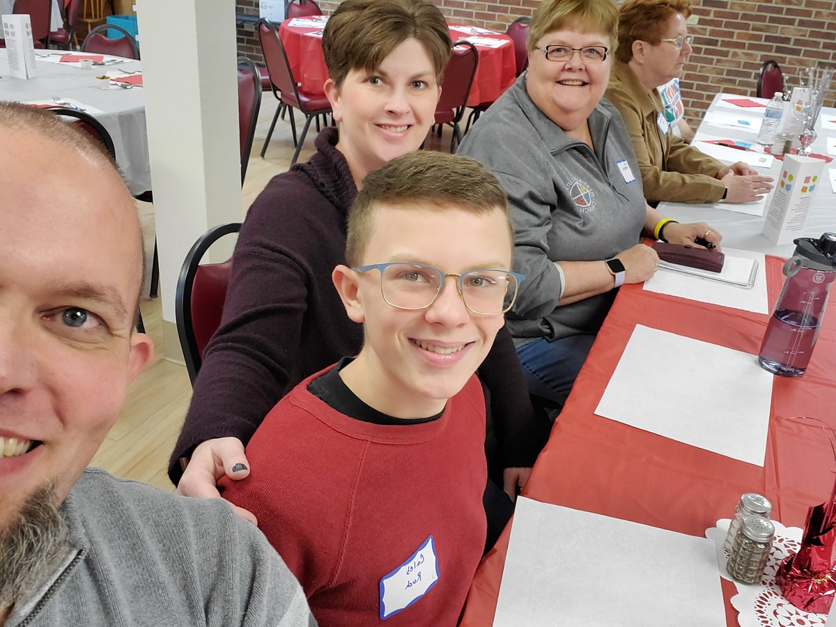 Just a few of us representing Messiah! <a href="/nebraskasynod/">Nebraska Synod ELCA</a> #nesynod #roadshow