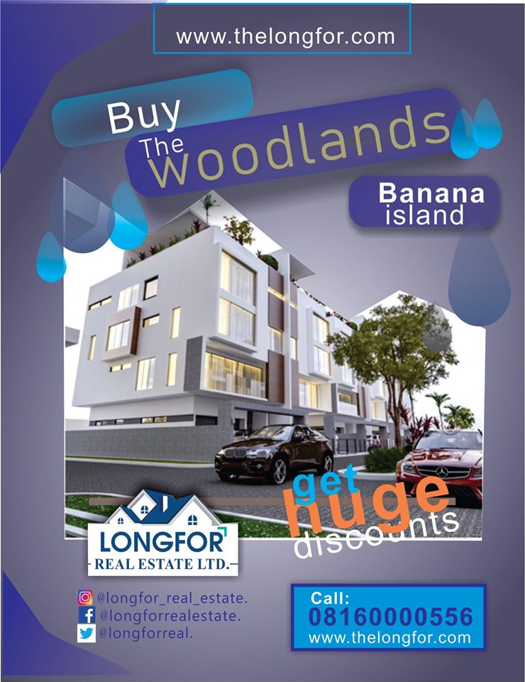 You asked for it! and here we are with your lifetime evergreen Luxury Home, in the Heart of Banana Island, spanking new with #stateoftheartfacilities... available in 1-6 bedroom semi-detatched duplexes and 3 bed. Apartments.