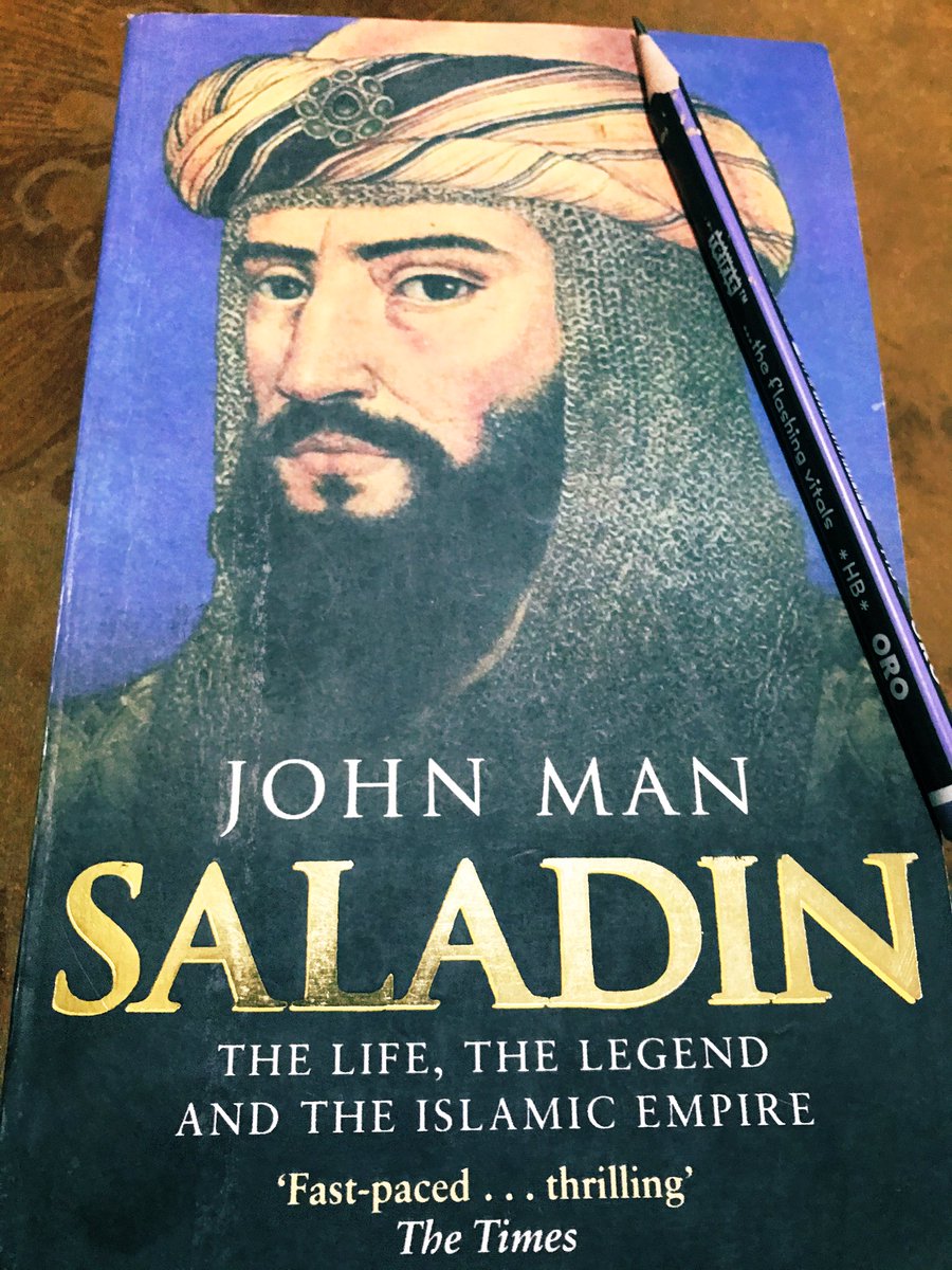 —THREAD—15/100  #100books2020Title:  #SaladinBiographyAuthor: John ManGenre: Biography / history Published: 2015 by  @PenguinUKBooks Description: On the life of great Muslim leader, Saladin. Length: 381Binding: Paperback  #bookscache  #LetsReadPakistan